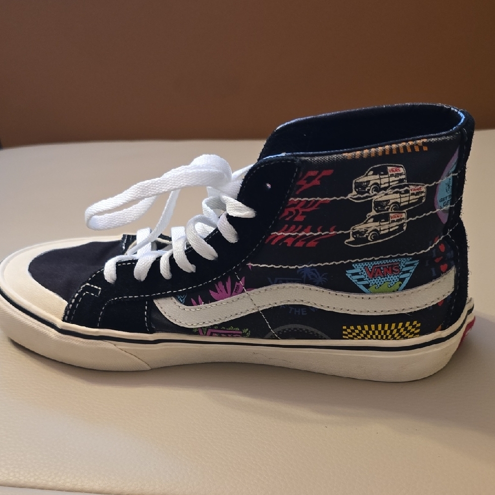 Vans SK8 Hi Decon Skate shoes V66 black unisex size 8.5 Men's, 10 Women… - Picture 11 of 15